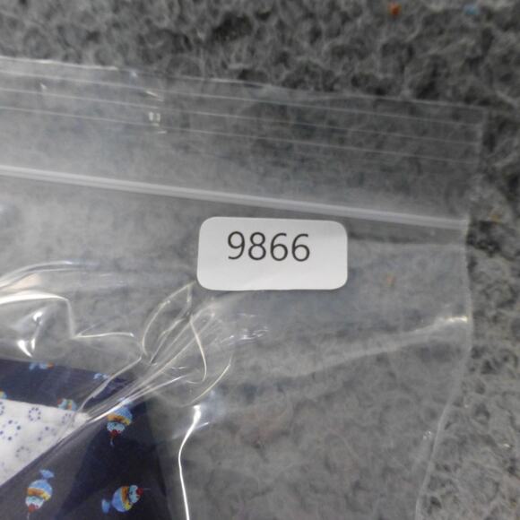 Buttercloth Shirt Mens Large Button Up Icy Cotton Geometric Blue NWT - Picture 14 of 14